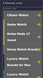 Mobile Screenshot of 17jewel.com